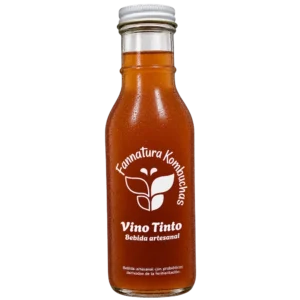 Kombucha vino tinto